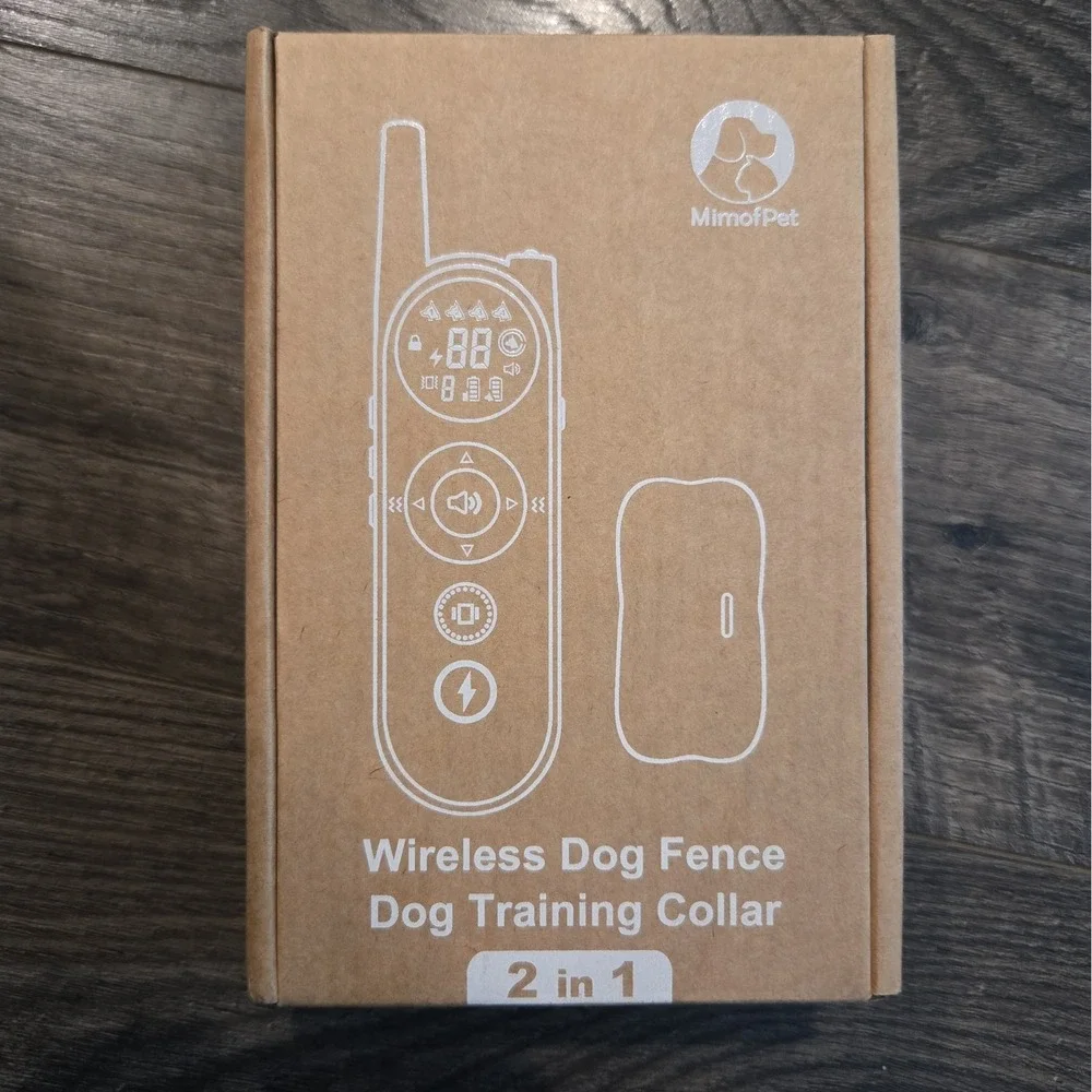 Wireless Dog Fence & Electronic Training Collar 3500' Fence 6100' Remote Trainin